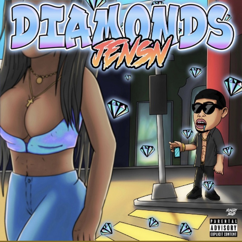 JENSN - Diamonds - cover art