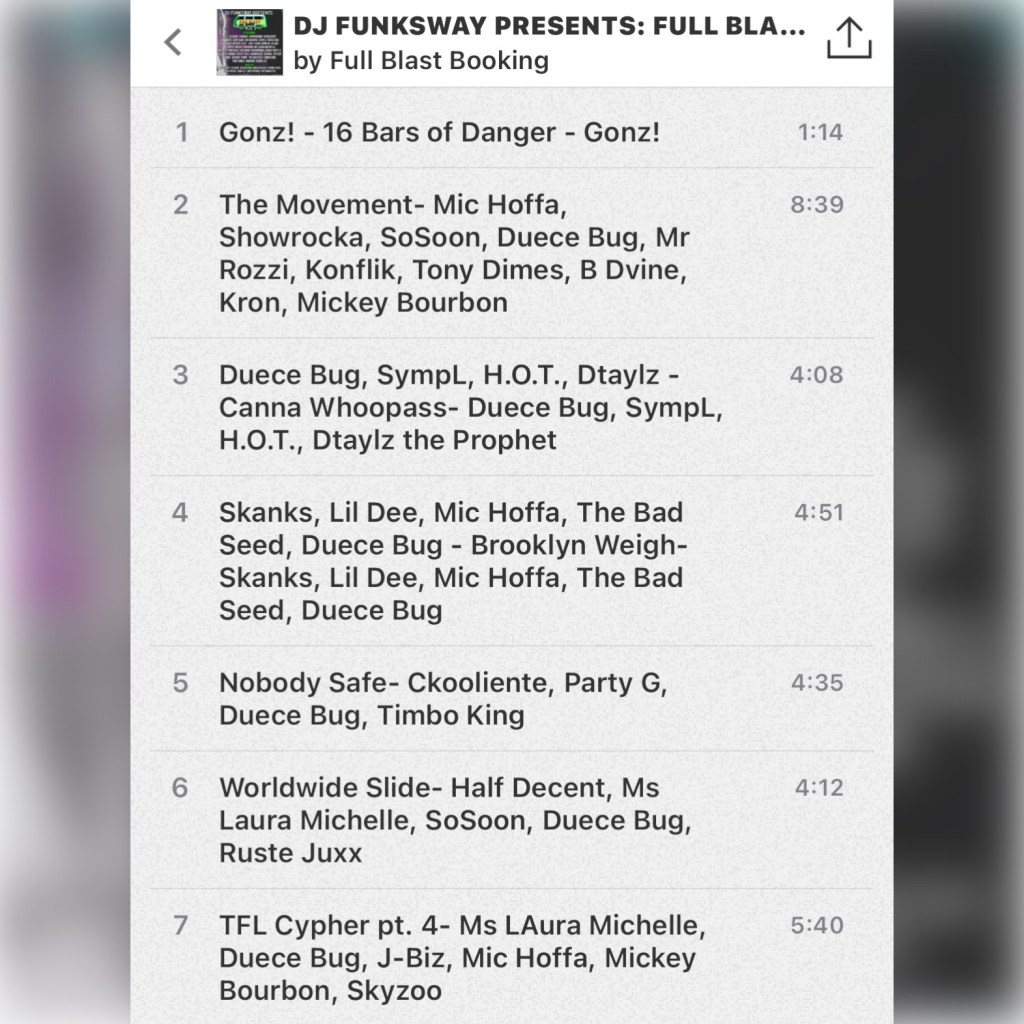 DJ Funksway Presents: Full Blast Bars Vol. 3 - Rap Olympus Media