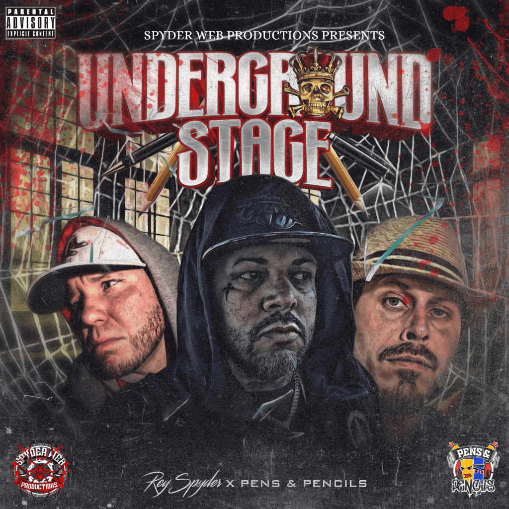 Rey Spyder & Pens x Pencils - Underground Stage - Rap Olympus Media