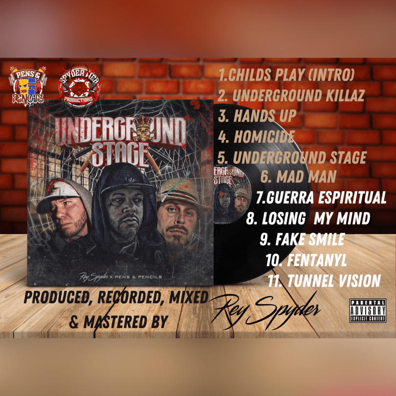 Rey Spyder & Pens x Pencils - Underground Stage - Rap Olympus Media