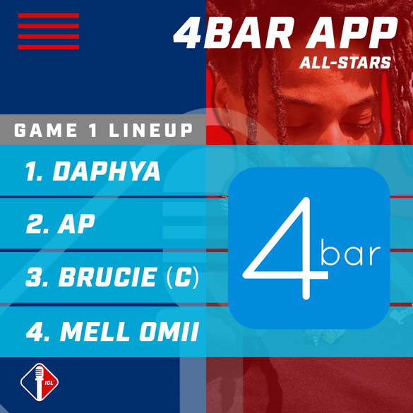 Instaground League (IGL) - 4BAR App All-Stars - Rap Olympus Media