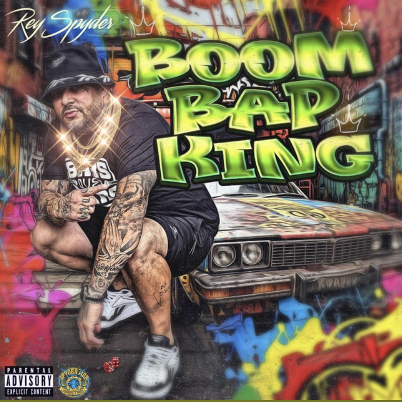 Rey Spyder - Boom Bap King - Rap Olympus Media