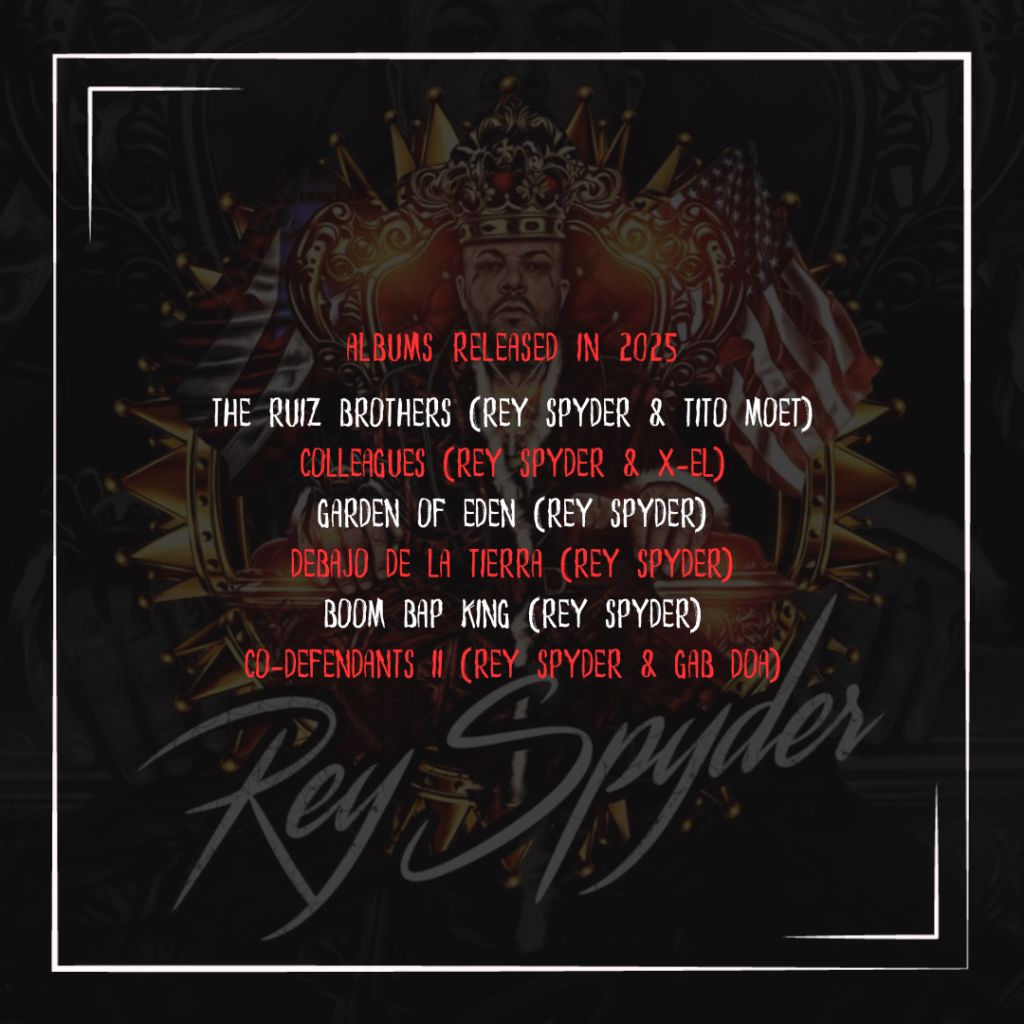 Rey Spyder - 2025 Line-Up - Rap Olympus Media