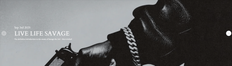 Savagethe3rd - Live Life Savage - Maison De Funk - Rap Olympus Media