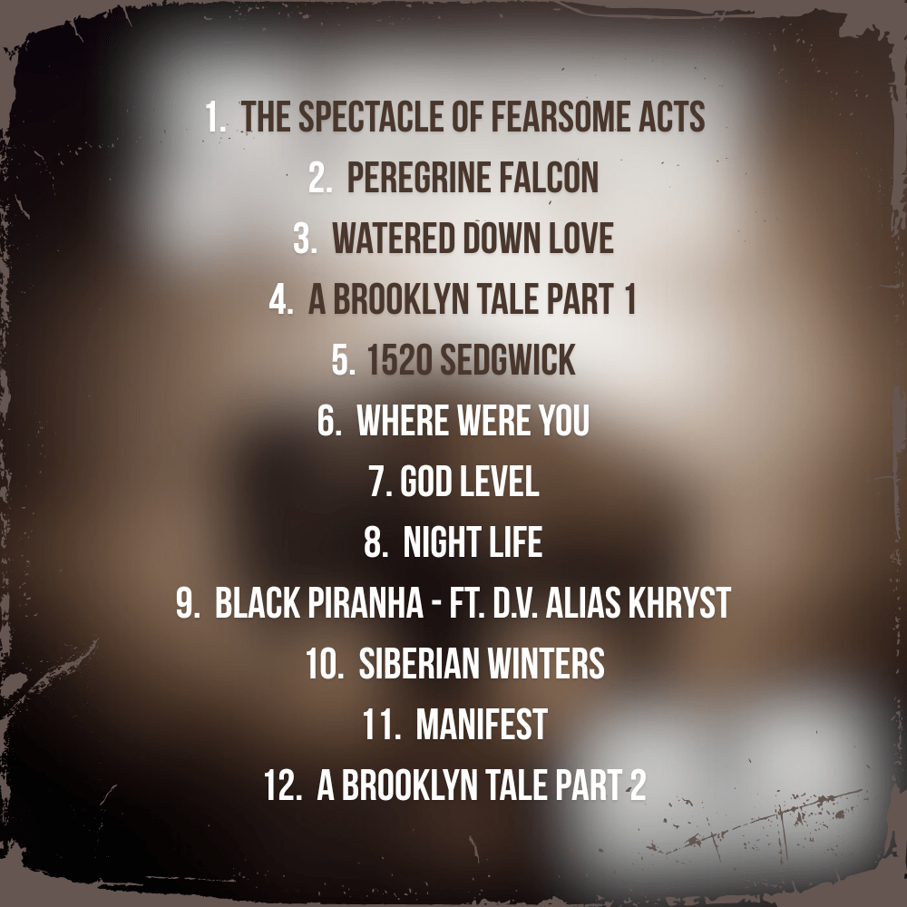 Wounded Buffalo Beats & Ruste Juxx - 
The Spectacle Of Fearsome Acts - Rap Olympus Media