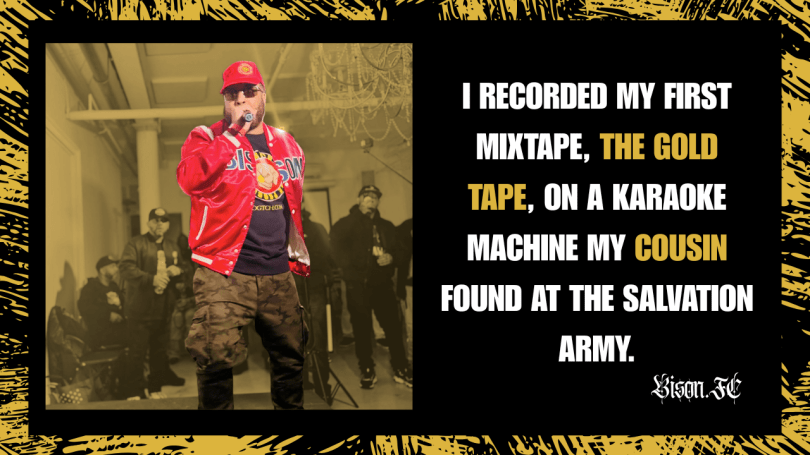 Bison.FC - The Gold Tape - Interview - Rap Olympus Media