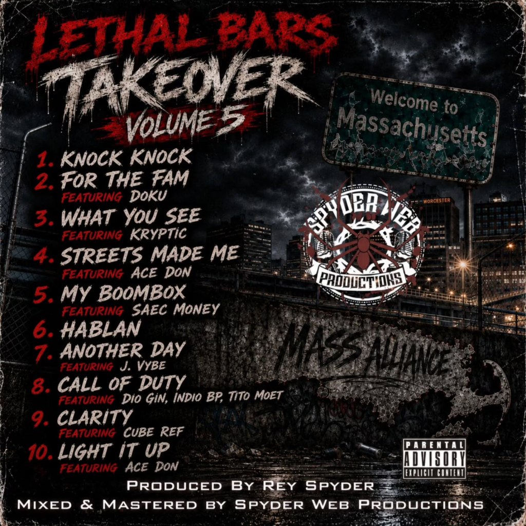 Rey Spyder - Lethal Bars Takeover: Volume 5 - Rap Olympus Media
